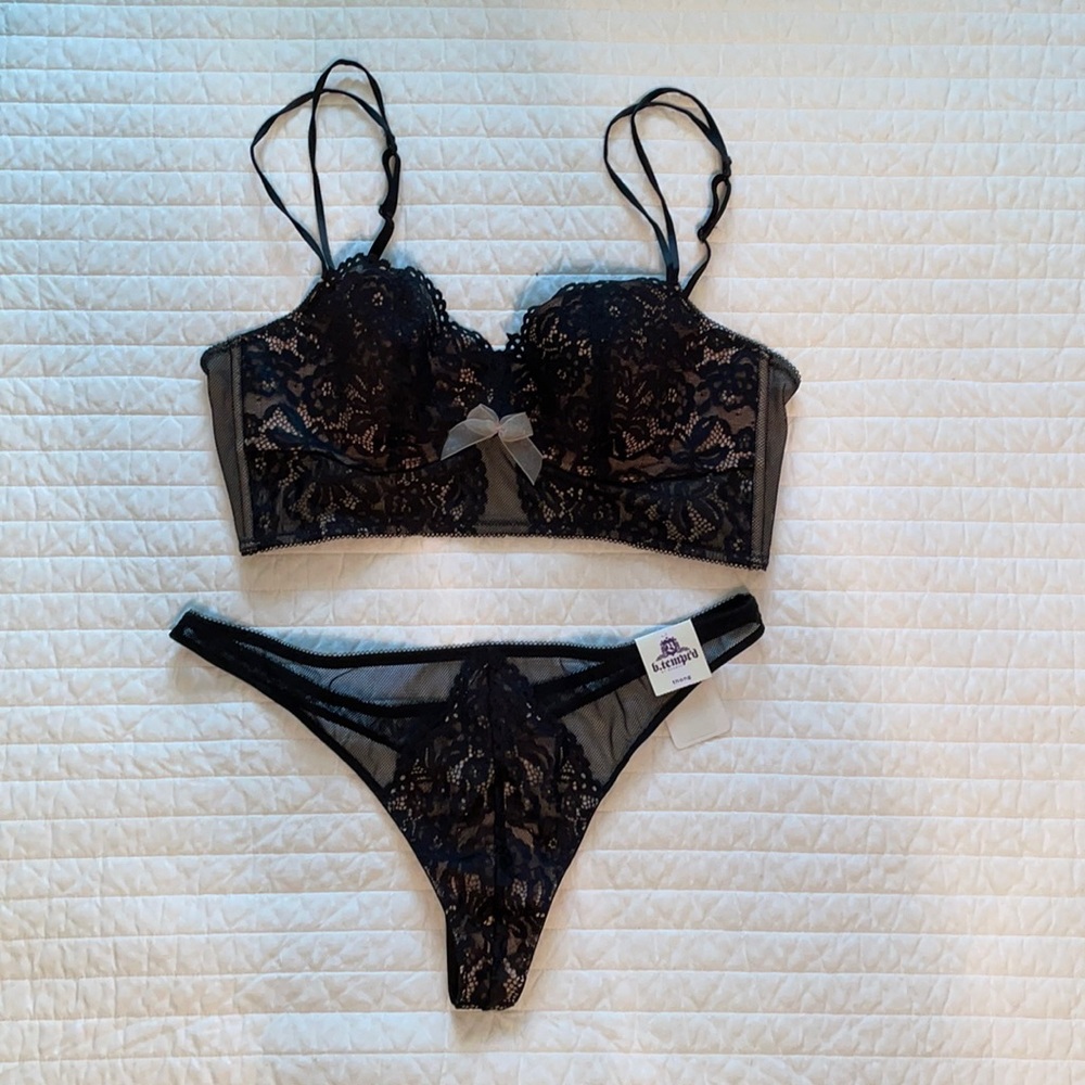 b.tempted by Wacoal Bra and Panty Set